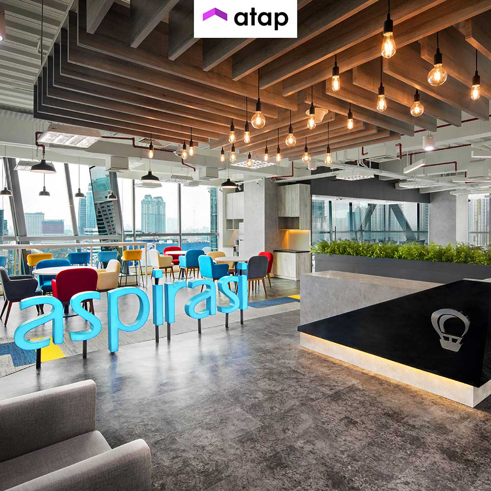 Aspirasi Office Nominated as Best Workspace Design by Atap Design Awards