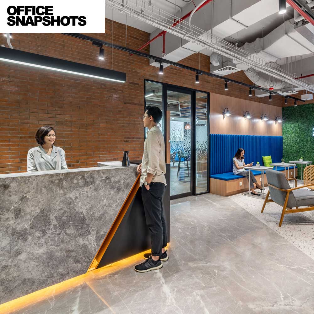 Designed by Arkadia Works, Verita Office is featured on Office Snapshots